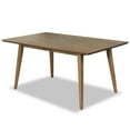 thumbnail image 2 of Home Square 2 Piece Furniture Set with Wood Dining Table and Large Bench, 2 of 14