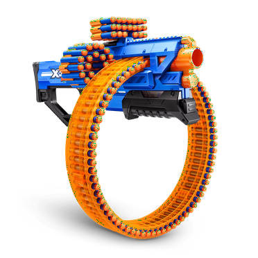 XSHOT Insanity Mad Mega Barrel (72 Darts) by ZURU Plastic Dart Blaster