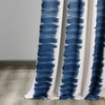 thumbnail image 5 of Half Price Drapes Printed Flambe Blue Room Darkening Curtains for Bedroom(1 Panel), 50W X 96L, 5 of 6