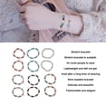 thumbnail image 4 of Pulsera De Cuentas, Elegante Y Elegante Pulsera Elástica Exquisita De 8 Mm Para Mujer Para Una Cita, 4 of 7