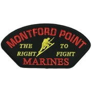 MONTFORD POINT MARINES PATCH - Multi-colored - Veteran Owned Business