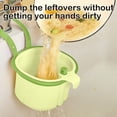 thumbnail image 5 of 2026 Kitchen Sink Strainer Basket, Sink Drain Strainer Self-Cleaning Faucet Hanging Filter Basket, Multifunctional Kitchen Sink Strainer Press Automatic Dumping Basket, 5 of 6