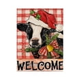 thumbnail image 2 of Christmas Garden Flag 11.8x17.7 Inch Double Sided Winter Garden Flag Seasonal Small Yard Flags for Outside House Farmhouse Holiday Outdoor Decoration, 2 of 6