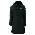 thumbnail image 2 of Women's Cutter & Buck  Black Detroit Lions Mission Ridge Repreve Eco Insulated Long Full-Zip Puffer Jacket, 2 of 3