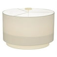 thumbnail image 3 of Meyda Tiffany 152504 Cilindro 8 Light 44" Wide Semi-Flush Drum Ceiling Fixture - Cameo, 3 of 4