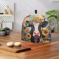thumbnail image 3 of HELLHERO Floral Cow Pattern Teapot Protective Polyester Canvas for Kitchen Wife, 3 of 7