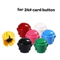 thumbnail image 5 of 10 Pcs Arcade Buttons 24Mm Responsive Arcade Buttons for Gaming Enthusiasts Blue, 5 of 5