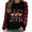 01 White, variant on Weiqiqre Women Fall Clothes Christmas Shirt Women Gnomes Plaid Splicing Raglan T-Shirt Xmas Holiday Casual Long Sleeve Tee