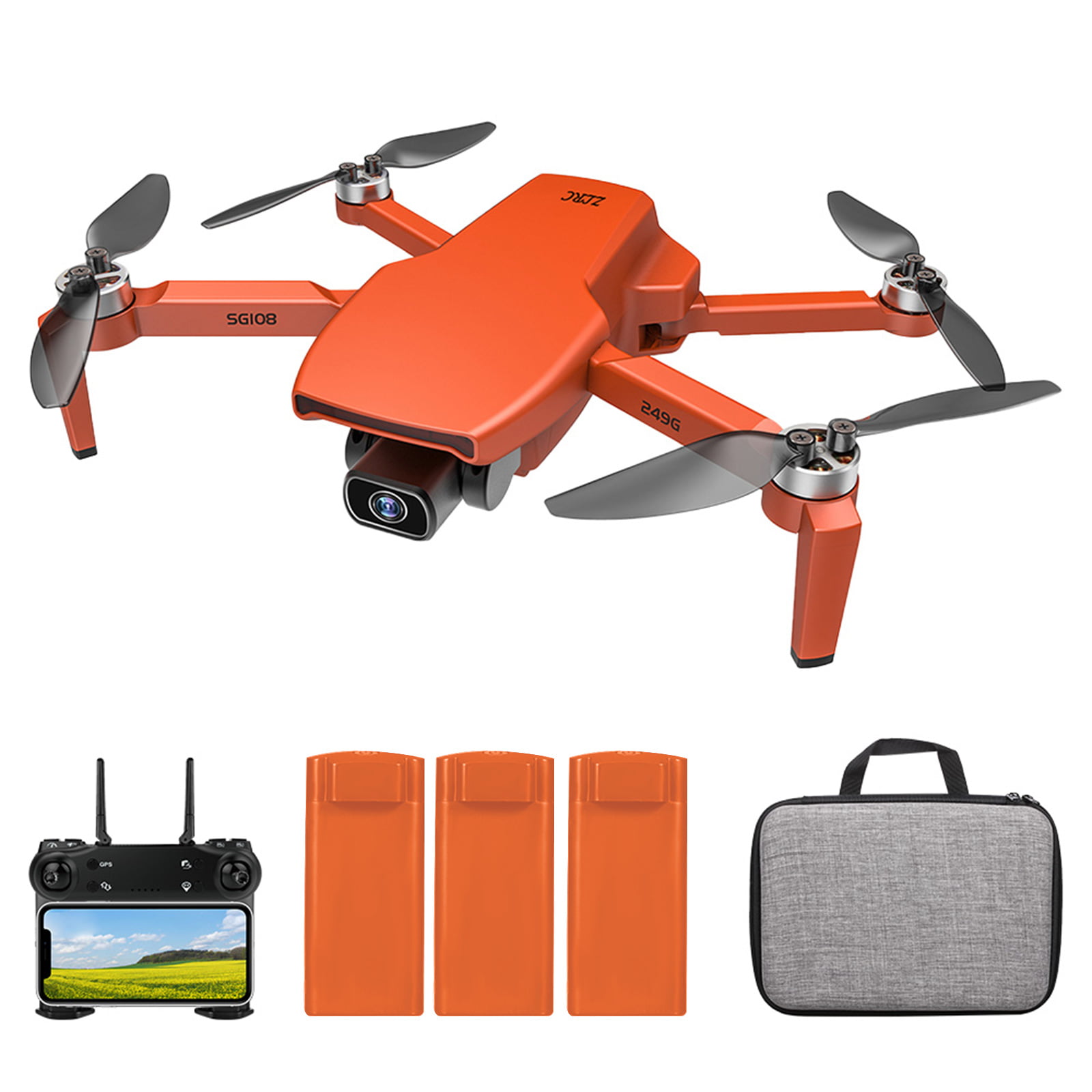 Sg108 Rc Drone With Camera 4k Camera Brushless Drone Dual Camera 5g