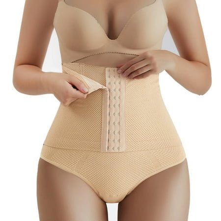YOTMKGDO Bodysuit  Tummy Control Leggings  Women Butt Lifter Buttock Artifact Shapewear Seamless Waist Trainer High Waist Body Shaper Panty  Khaki M