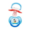 thumbnail image 3 of Disney Baby 2 Pack Blue & Red Mickey Mouse Orthodontic Pacifier Set, 3 of 5