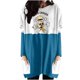 thumbnail image 2 of Blusa suelta informal de manga larga con cuello redondo y bolsillo para mujer, Tops estampados de Halloween Pompotops  hdfakjf4520, 2 of 3
