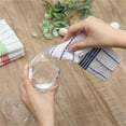 thumbnail image 6 of 6 Pcs Kitchen Towels And Dishcloths Set,13.8 X 13.8 Inches Striped Kitchen Dish Cloths,Multipurpose Kitchen Cleaning Cloth,Reusable Washing Dishes Rags, Absorbent Dish Towels,Cleaning Towels, 6 of 7