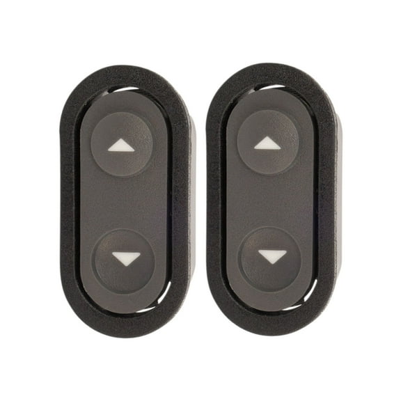 Power Window Switch Button Pair Set for 90-94 Chevy GMC Pickup Truck C/K SWA40803