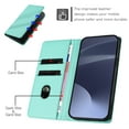 thumbnail image 6 of Allytechgroup Wallet Flip Case for Samsung Galaxy S23 Ultra with Credit Card Slot, RFID Blocking PU Leather Slim Phone Case Shockproof Full Body Protection for Samsung Galaxy S23 Ultra, Mint, 6 of 10
