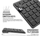 thumbnail image 4 of Teclado numérico inalámbrico Bluetooth con teclado numérico negro, 4 of 7