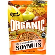 Good Sense: Roasted/No Salt Soynuts, 6 oz