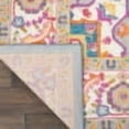 thumbnail image 5 of Nourison Passion Persian Teal Multicolor 8' X 10' Area Rug, (8x10), 5 of 8