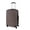 Brown, variant on InUSA Royal 24" Hardside Lightweight Luggage with Spinner Wheels, Handle, and Trolley, Black