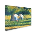 thumbnail image 2 of Trademark Fine Art "Farmers at Work 1882" Canvas Art by Georges Seurat, 2 of 3