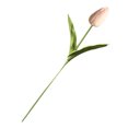 thumbnail image 3 of Inteprter Mini flor artificial, lirio único, tulipán, flor monarca, flor falsa de PU, decoración para el hogar y la Oficina, decoración para Flores artificiales Rosa claro Inteprter HA6563-05B, 3 of 6