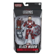 مجموعة شخصية للأرملة السوداء Hasbro Marvel Legends سلسلة Red Guardian Action