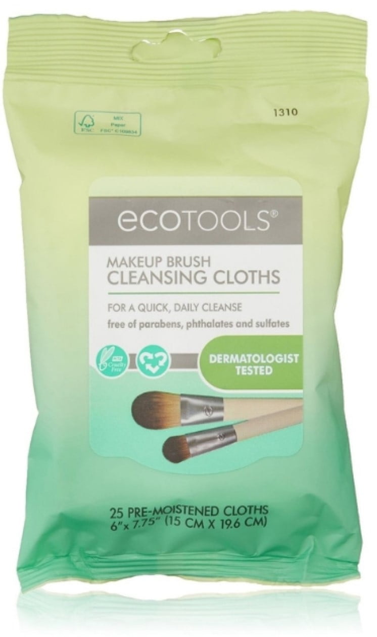 EcoTools Makeup Brush Cleansing Cloths - Thumbnail 2