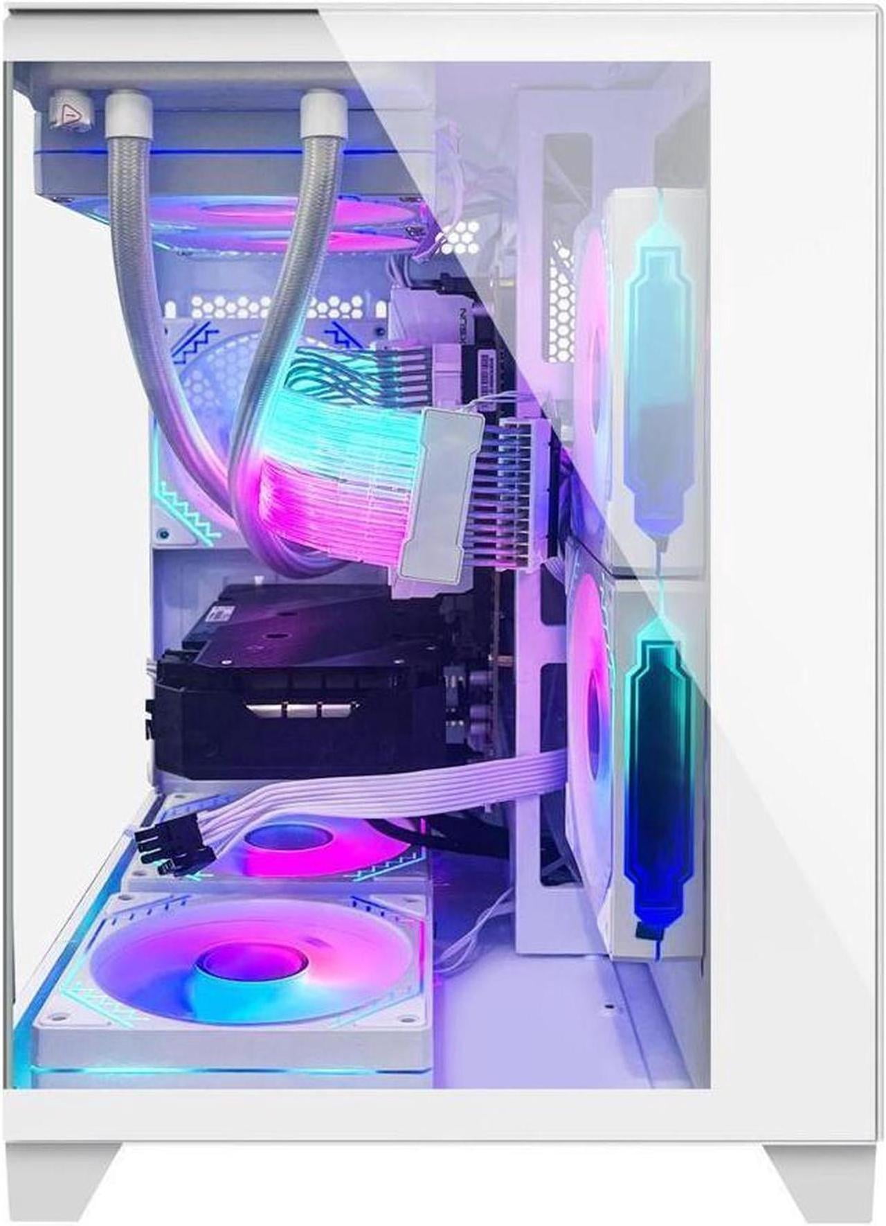 Hoengager Gaming PC -AMD Ryzen 7 5700X 3.4 GHz-RX 7600 8GB