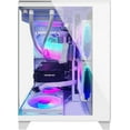 thumbnail image 4 of Hoengager Gaming PC -AMD Ryzen 5 5600X 3.7 GHz-RTX 3060 12GB -32GB DDR4 RAM-1TB M.2 SSD-240 Liquid Cooler -WIFI &Bluetooth -RGB Fans-Windows 11 Pro Desktop Computer-White, 4 of 7