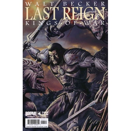 Last Reign #4A VF ; Boom! Comic Book