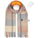 thumbnail image 1 of wonima44 Heated Scarf for Women Rechargeable with Battery, 3 Levels Temperatures Control Winter Electric Scarf Khaki Plaid Design for Cold Weather, 1 of 1