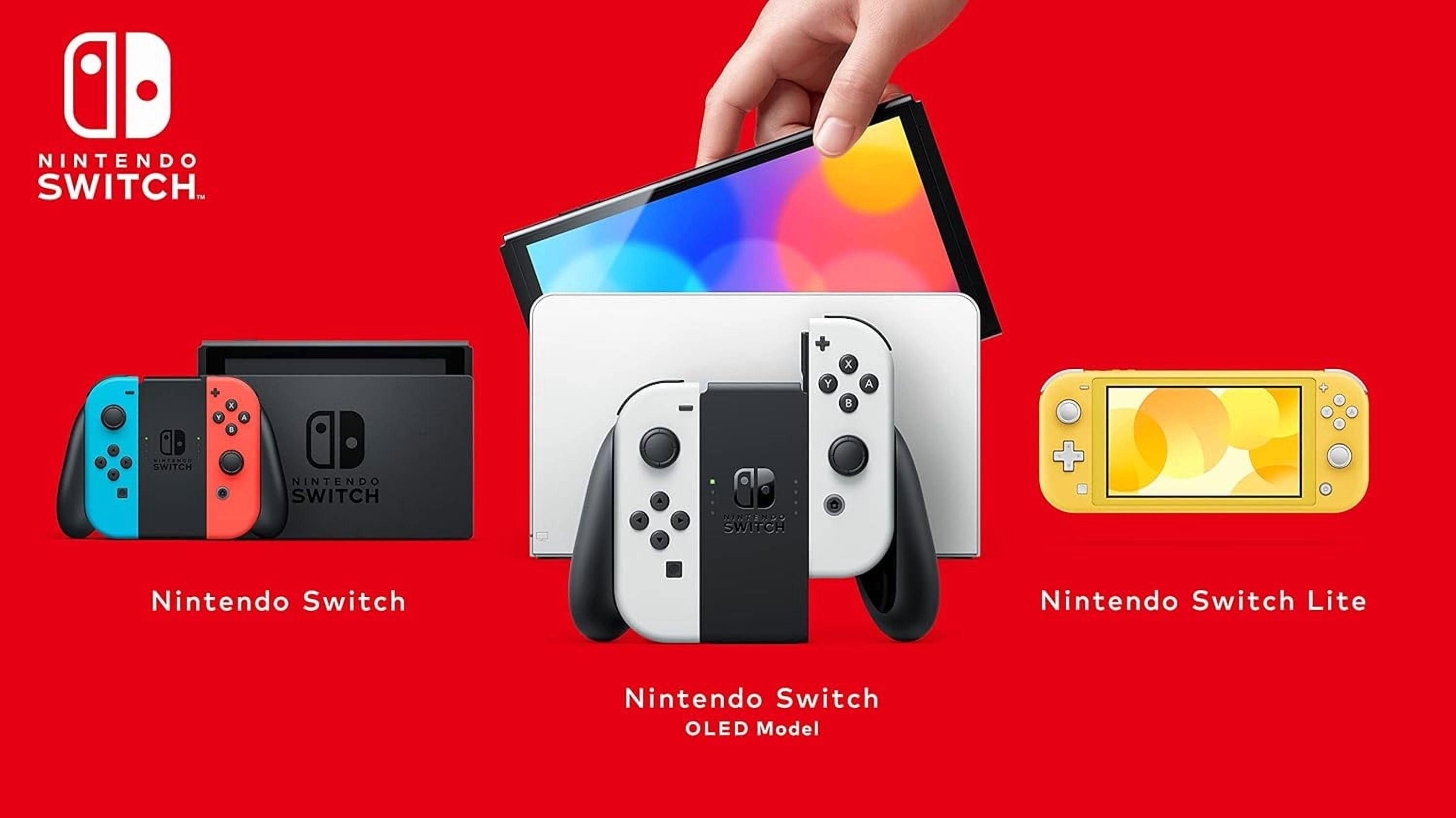 Nintendo Switch OLED Console with White Joy-Con – International Version