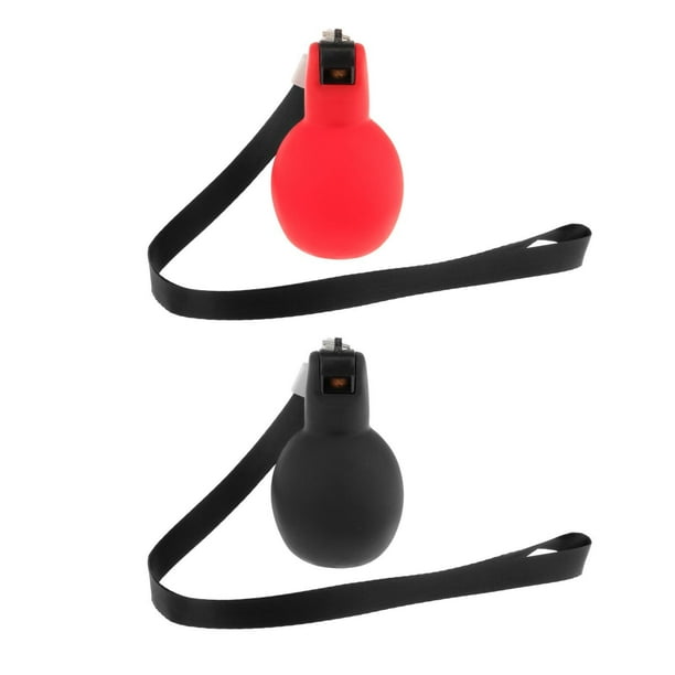 Silbatos de Mano Strade Fareast Limited 2x silbatos de Entrenador con Cordones sonido fuerte negro rojo