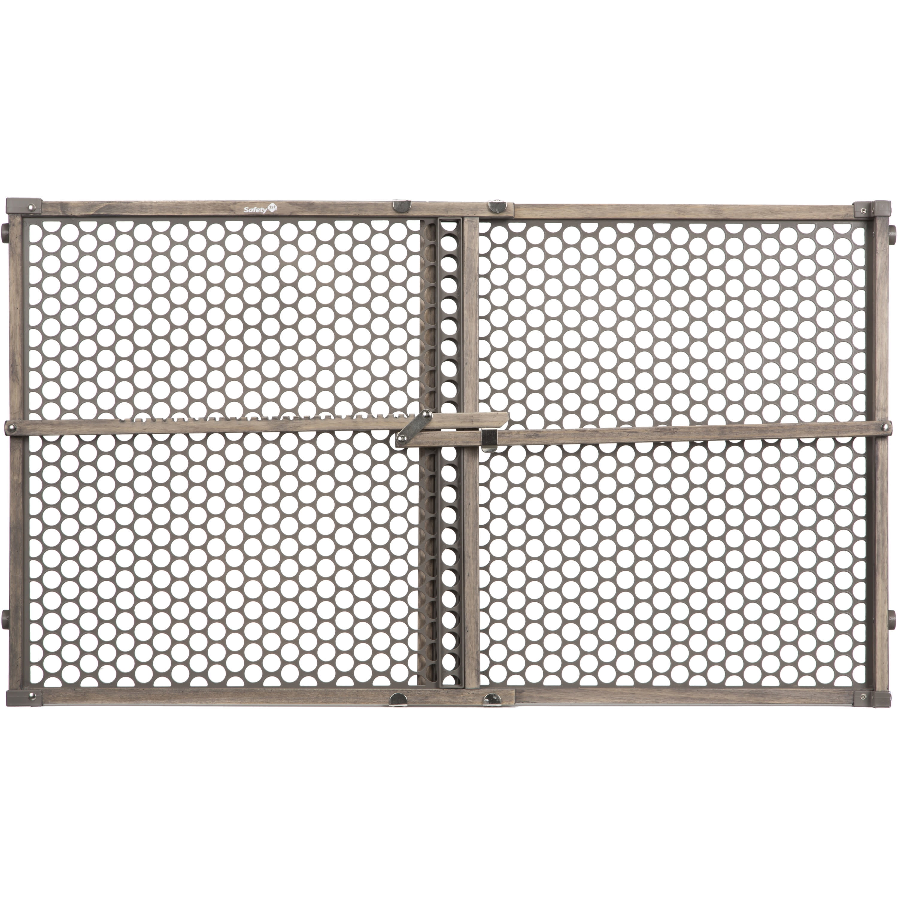safety 1st vintage grey wood gate