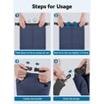 thumbnail image 4 of Bolsa impermeable HEETA, ligera, impermeable, con silbato, 20 litros, 4 of 7