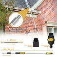 thumbnail image 2 of Bohorizon Gutter Cleaning Tools from The Ground, 12FT (20FT Reach) Telescopic Roof Gutter Wand, 2 of 5