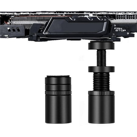 

Julam Graphics Card Bracket Metal Support Holder for Graphics Card Graphics Card Bracket for ITX Small Box Metal Magnetic Bottom intensely