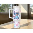 thumbnail image 2 of 40oz Tumbler Cup - Perfect Gift for Students and Travelers, White, 2 of 7