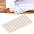 thumbnail image 4 of Paper Clips, Decorative Practical Shaped Paper Clips Durable Portable Electroplating Process 100pcs  For File Classification Bone, 4 of 8
