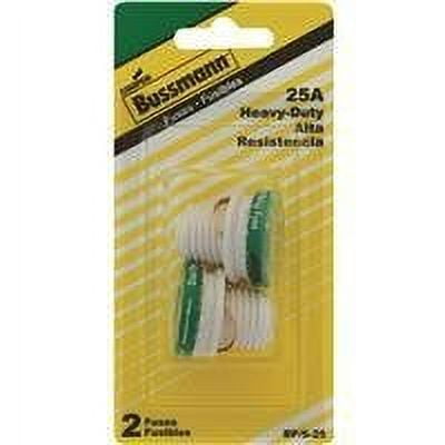 Cooper Bussmann BP/S-25 Plug Fuse , 25 Amp by Cooper Bussmann