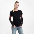 thumbnail image 6 of Daiia Red Glitter1 UV Sun Protection Arm Sleeves - Cooling Compression Arm Sleeve - Sports & UV Arm Sleeves for Men & Women, 6 of 8