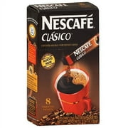 Nescafe Clasico Pure Instant Coffee, 8ct (Pack of 12)