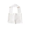 thumbnail image 3 of Lucakuins Chaleco de punto para mujer, sin mangas, cuello halter, sólido, ajustado, top corto de verano para fiesta de club Lucakuins  moda, 3 of 4