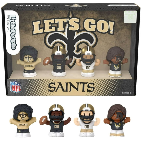 Fisher-Price Little People New Orleans Saints Four-Piece NFL Collector Set