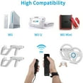thumbnail image 3 of MesaSe PENGXAING Joystick 2 in 1 Wireless Remote Gamepad Controller Set Left&Right Motion Plus with Silicone Case Video Game Compatiable with Wii/Wii U, 3 of 8