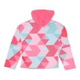 thumbnail image 2 of Sudadera Umbro Talla M Deportiva con Estampado Mosaico Multicolor con Capucha Rosa, 2 of 3