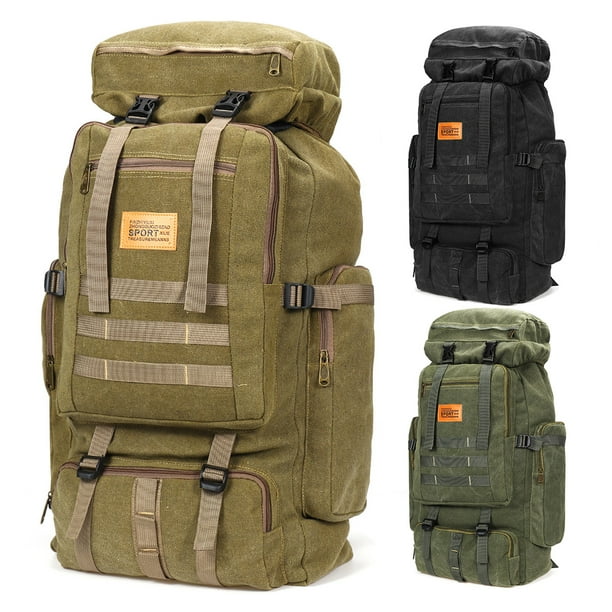 55L Large Capacity Military Tactical Backpack Hiking Camping