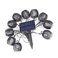 thumbnail image 4 of Advancent Linterna solar Luz Adornos de ilustraciones Lámparas LED Adorno Atmósfera impermeable Llama Iluminación decorativa Bar Dormitorio Iluminación y accesorios, 4 of 6