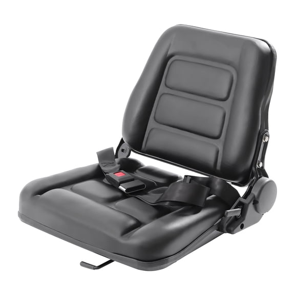 DENEST Universal Forklift Seat Fits For Clark Cat Hyster Yale Toyota Mitsubishi Black