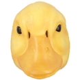 thumbnail image 1 of Duck Plastic Half Mask Bird Bright Yellow Pvc Costume Accessory Farm Child Adult, 1 of 1
